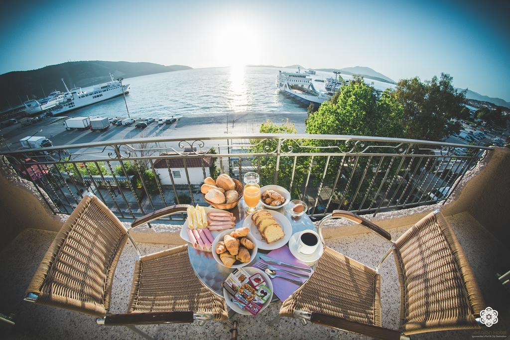 Aktaion Hotel Ігумениця Екстер'єр фото