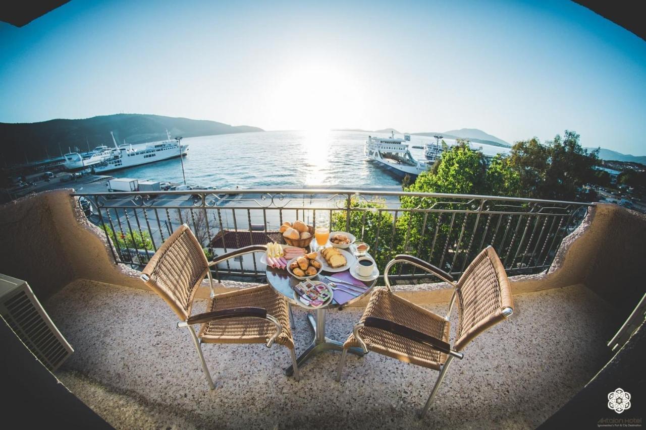 Aktaion Hotel Ігумениця Екстер'єр фото